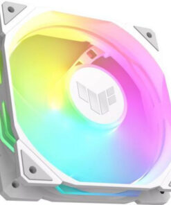 Asus TUF Gaming TR120 ARGB Case Fan με Σύνδεση 4-Pin PWM Λευκό