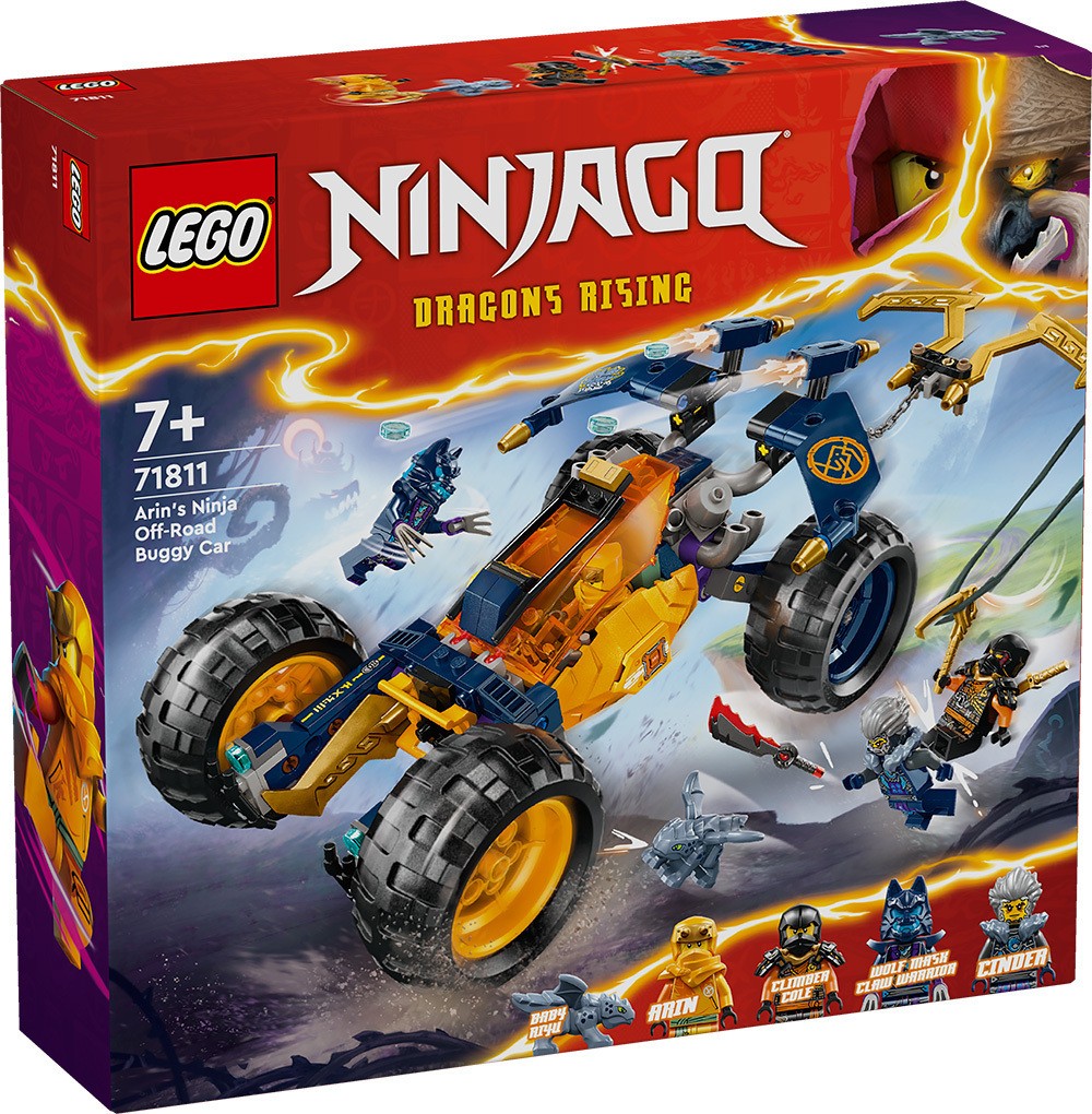 Lego Ninjago Arin's Ninja Off-Road Buggy Car για 7+ Ετών 267τμχ
