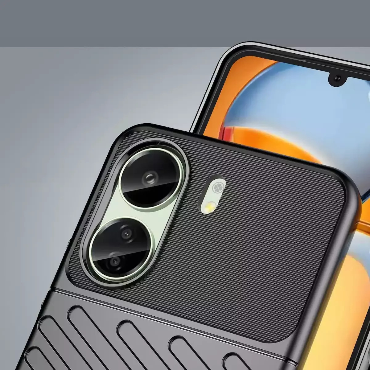 Hurtel Thunder Μαύρη (Redmi 13C 4G / Poco C65 4G) - Image 5