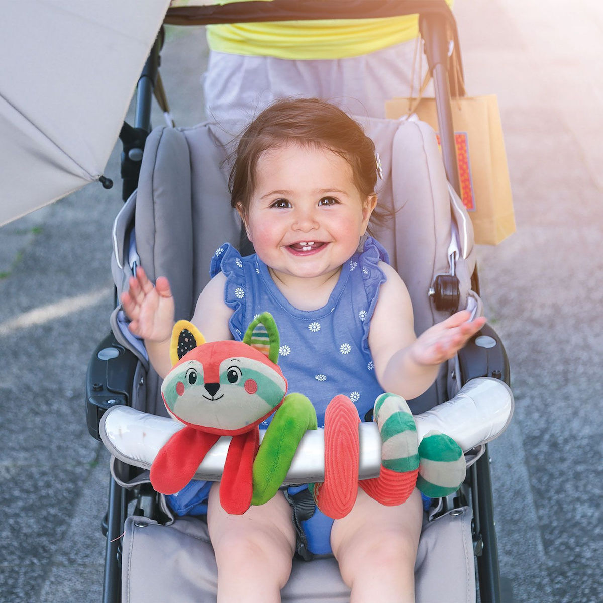 Baby Clementoni Κρεμαστό Παιχνίδι Κούνιας και Καροτσιού για Νεογέννητα - Image 4