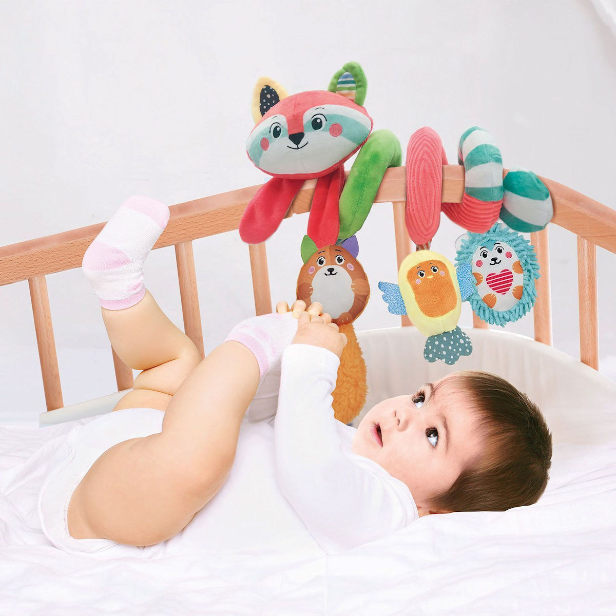Baby Clementoni Κρεμαστό Παιχνίδι Κούνιας και Καροτσιού για Νεογέννητα - Image 5