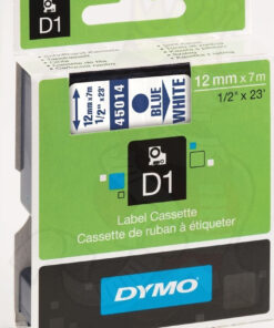 Dymo 45014 Ταινία Ετικετογράφου 7m x 12mm σε Λευκό Χρώμα