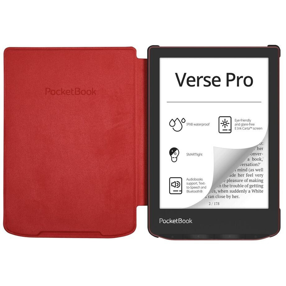 Pocketbook Flip Cover Κόκκινη (Universal 6")