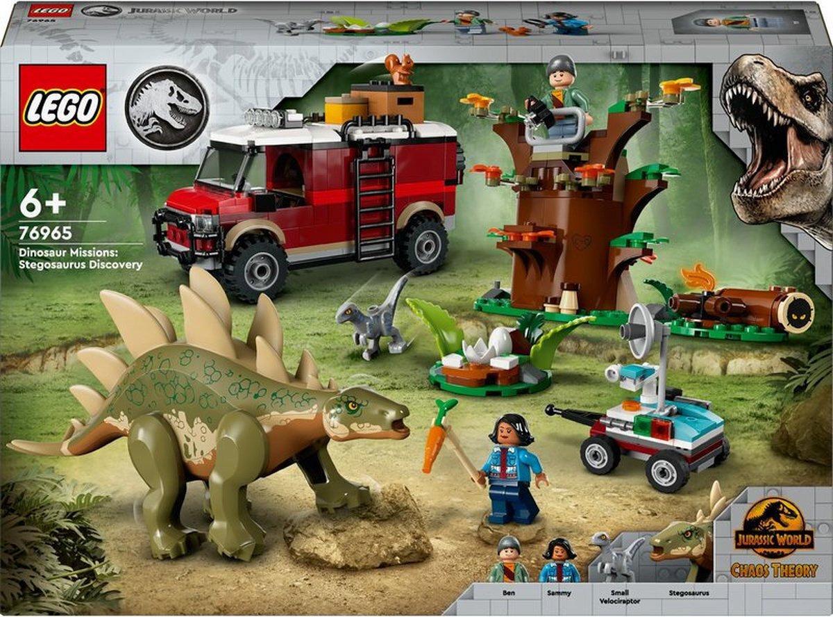 Lego Jurassic World Dinosaur Missions: Stegosaurus Discovery για 6+ Ετών 420τμχ