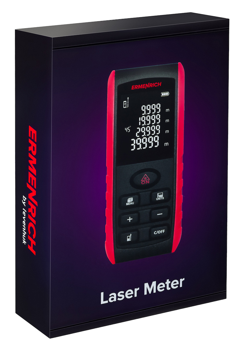 Ermenrich Μέτρο Laser GE100 με Δυνατότητα Μέτρησης έως 100m - Image 5