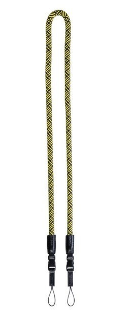 Hama Kameragurt Braid 120 Schwarz Gelb - Image 2