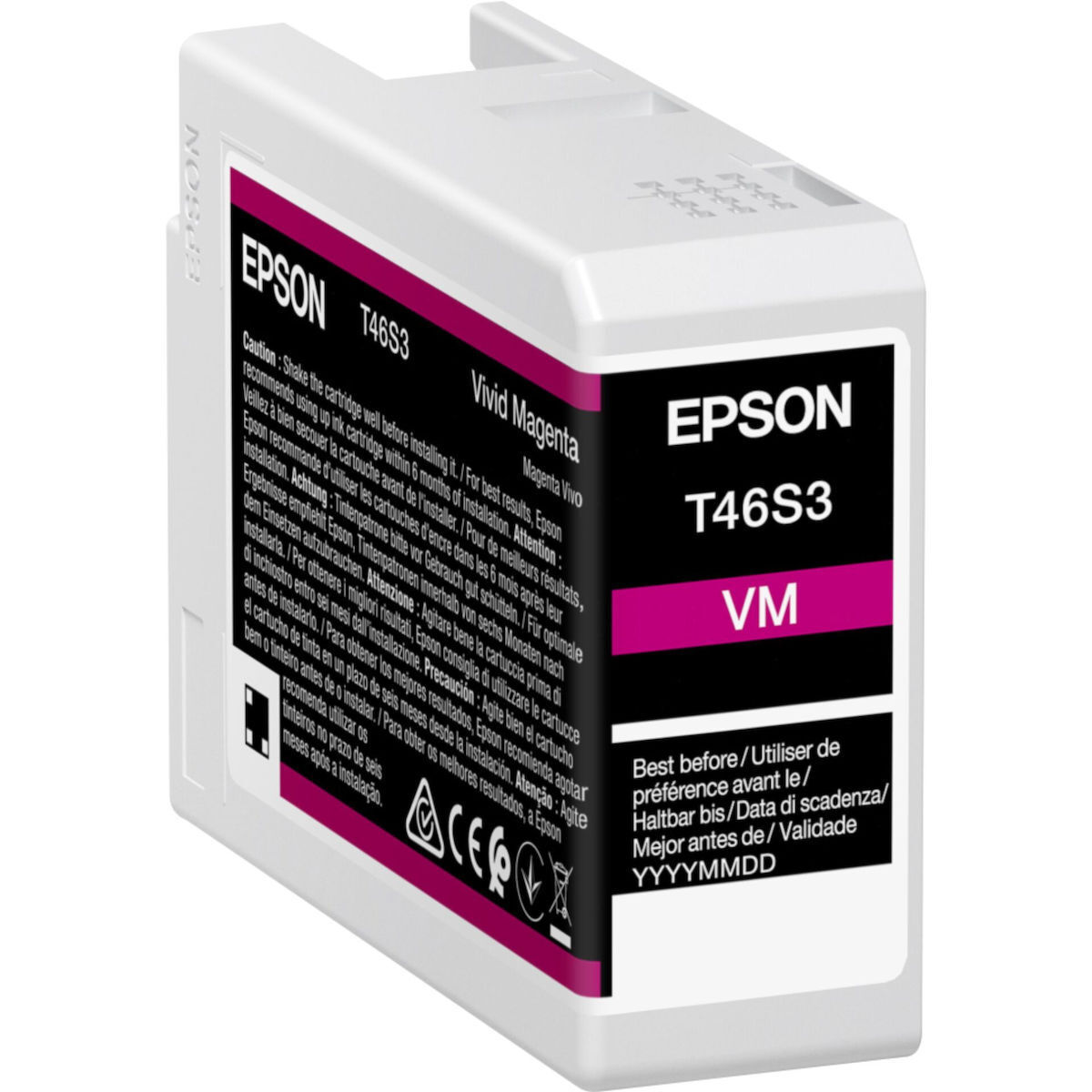 Epson UltraChrome PRO 46S30N Γνήσιο Μελάνι Εκτυπωτή InkJet Vivid Ματζέντα (C13T46S30N)