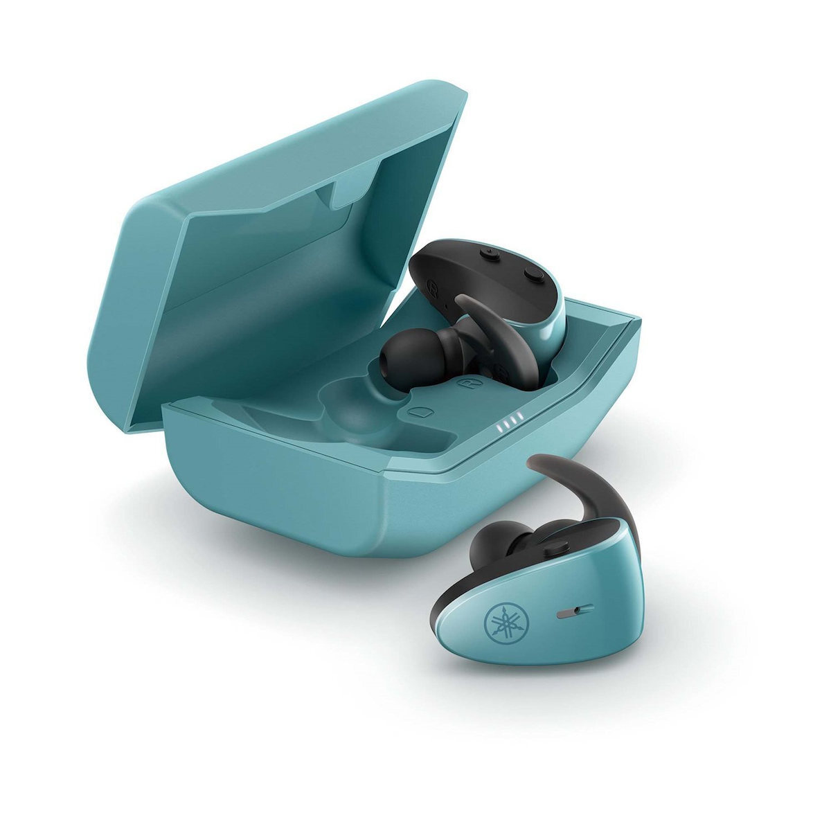 Yamaha TW-ES5A In-ear Bluetooth Handsfree Ακουστικά με Αντοχή στον Ιδρώτα και Θήκη Φόρτισης Πράσινα
