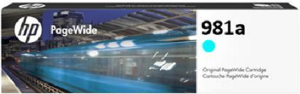 HP 981A Γνήσιο Μελάνι Εκτυπωτή InkJet Κυανό (J3M68A) - Image 3