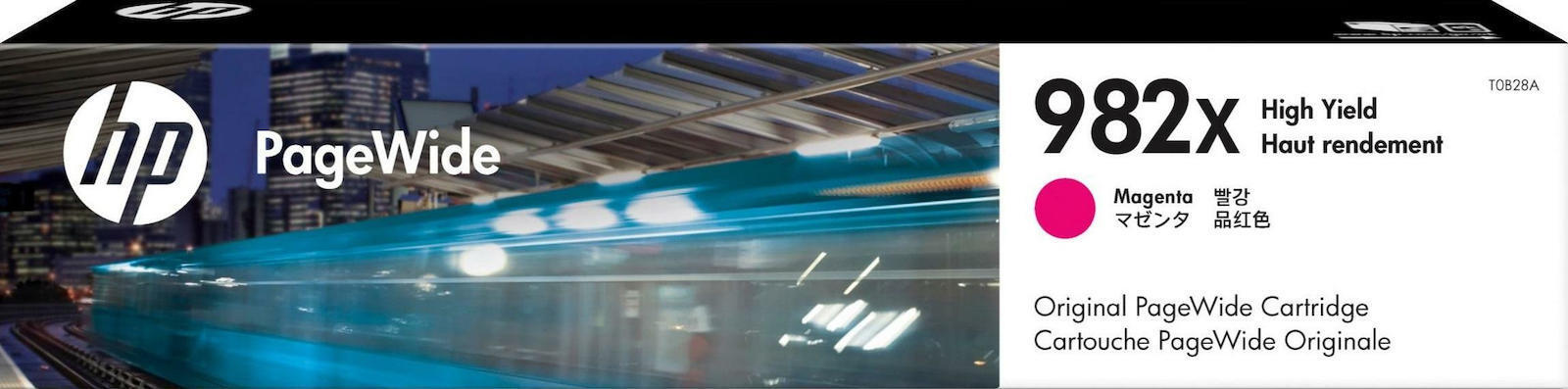HP 982X Γνήσιο Μελάνι Εκτυπωτή InkJet Ματζέντα (T0B28A)