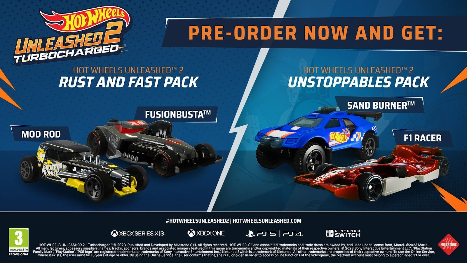 Hot Wheels Unleashed 2: Turbocharged Day One Edition PS5 Game - Image 7