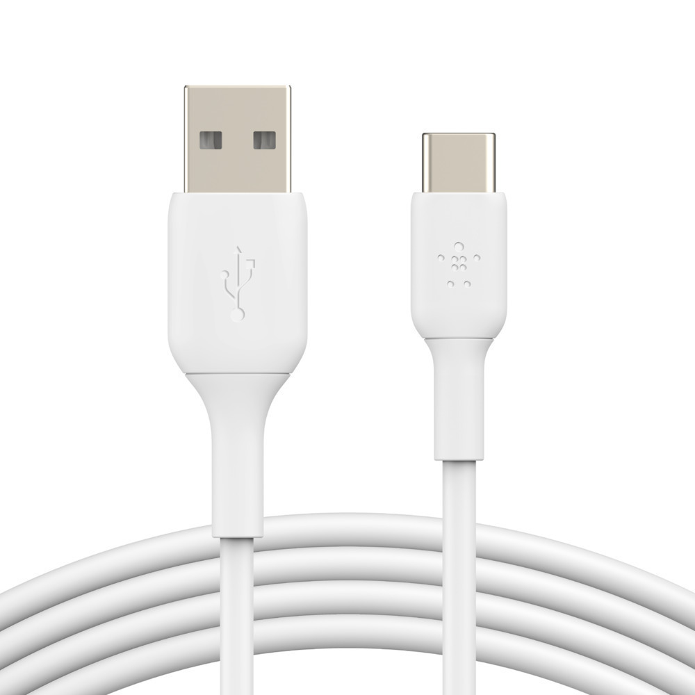 Belkin 2Pack USB 2.0 USB-C male - USB-A 15W 1m (CAB001BT1MWH2PK)