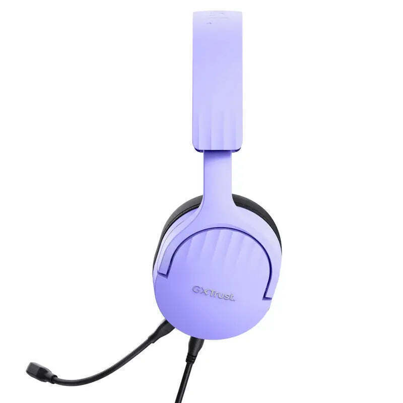 Trust GXT 489 Fayzo Over Ear Gaming Headset με σύνδεση 2x3.5mm Μωβ - Image 5