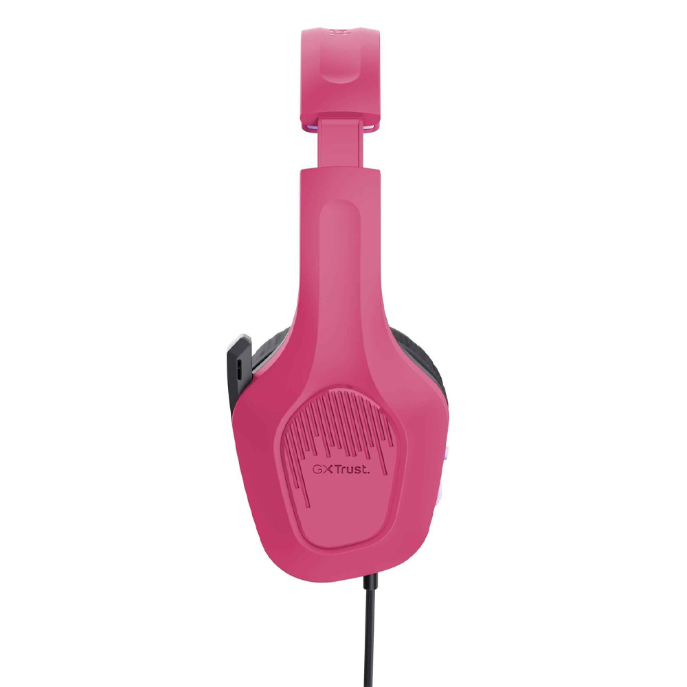 Trust GXT 415 Zirox Over Ear Gaming Headset με σύνδεση 3.5mm Ροζ - Image 7