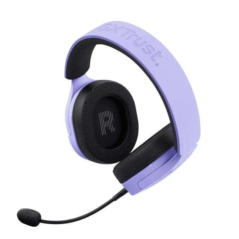 Trust GXT 489 Fayzo Over Ear Gaming Headset με σύνδεση 2x3.5mm Μωβ - Image 4