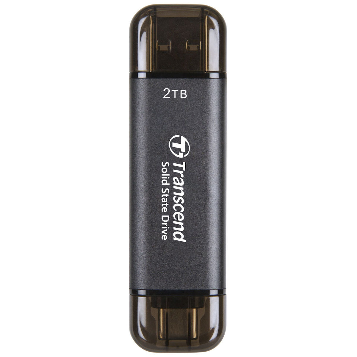 Transcend ESD310C 2TB USB 3.2 SSD Stick με σύνδεση USB-C & USB-A Μαύρο