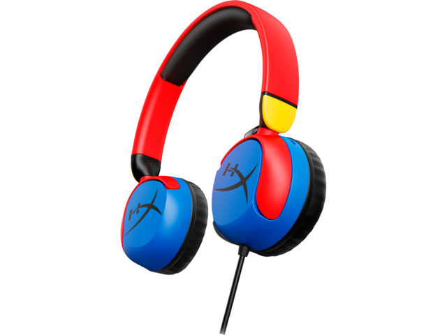 HyperX Cloud Mini On Ear Gaming Headset με σύνδεση 3.5mm Blue/Red/Yellow for Nintendo Switch / PC / PS4 / PS5 / XBOX - Image 2