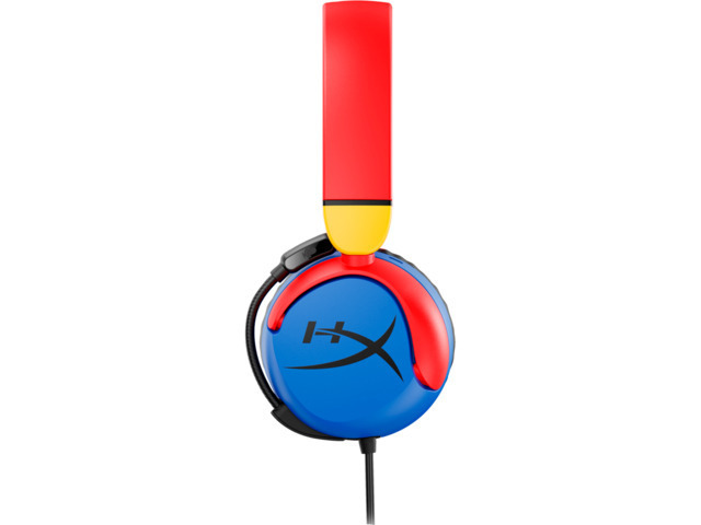 HyperX Cloud Mini On Ear Gaming Headset με σύνδεση 3.5mm Blue/Red/Yellow for Nintendo Switch / PC / PS4 / PS5 / XBOX - Image 4