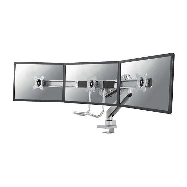 Neomounts NM-D775DX3SILVER Επιτραπέζια Βάση Τηλεόρασης με Βραχίονα έως 27" και 18kg Ασημί - Image 2