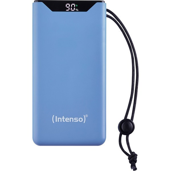 Intenso F10000 Power Bank 10000mAh 20W με Θύρα USB-A και Θύρα USB-C Quick Charge 3.0 Μπλε - Image 2