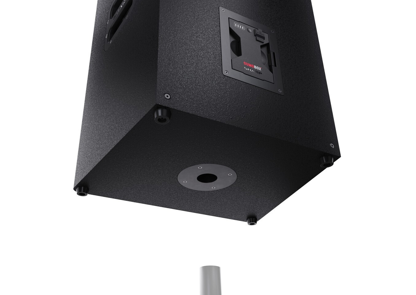 Sharp Ηχείο με λειτουργία Karaoke SumoBox Pro σε Μαύρο Χρώμα - Image 2