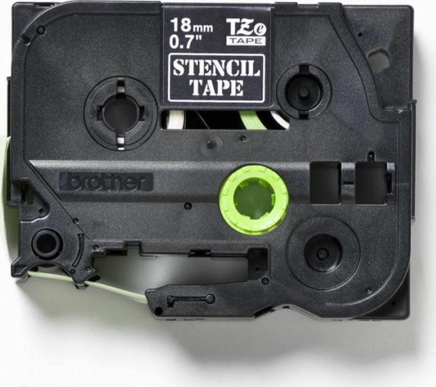 Brother Ταινία Ετικετογράφου 3m x 18mm σε Λευκό Χρώμα