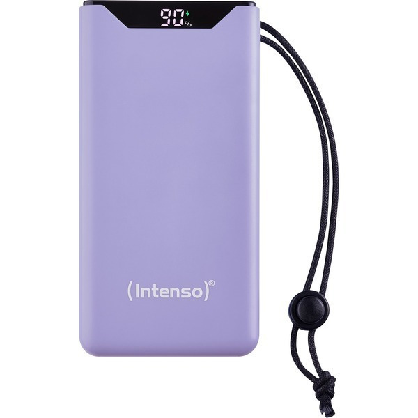Intenso F10000 Power Bank 10000mAh 20W με Θύρα USB-A και Θύρα USB-C Quick Charge 3.0 Lila - Image 2