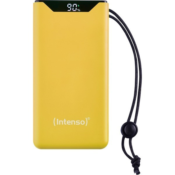 Intenso F10000 Power Bank 10000mAh 20W με Θύρα USB-A και Θύρα USB-C Quick Charge 3.0 Κίτρινο - Image 2
