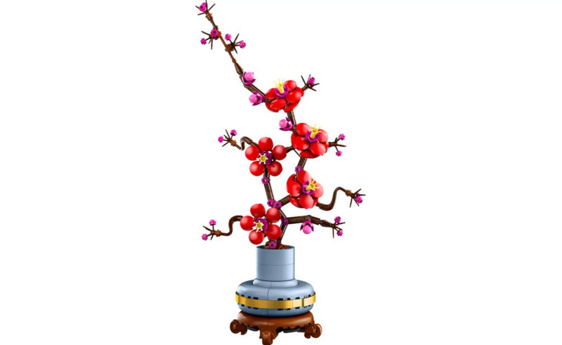 Lego Botanical Collection Plum Blossom Set για 18+ Ετών 327τμχ - Image 4