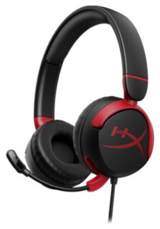 HyperX Cloud Mini On Ear Gaming Headset με σύνδεση 3.5mm Red/Black for Nintendo Switch / PC / PS4 / PS5 / XBOX - Image 4