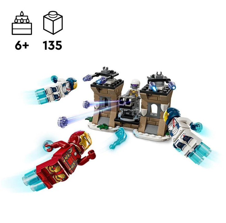 Lego Marvel Iron Man & Iron Legion vs. Hydra Soldier για 6+ Ετών 135τμχ - Image 3