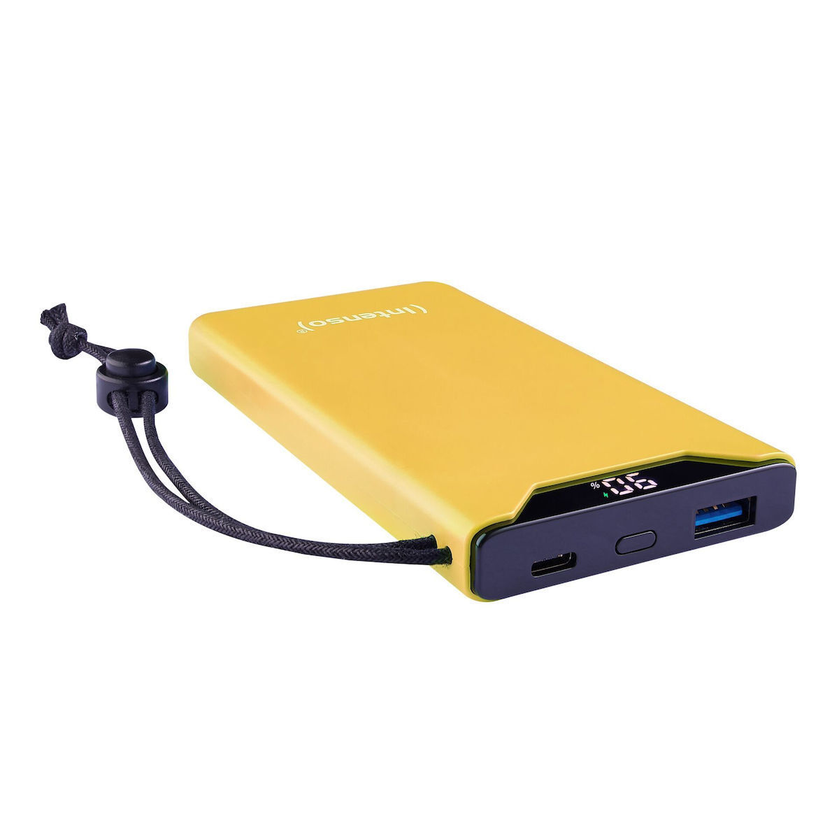 Intenso F10000 Power Bank 10000mAh 20W με Θύρα USB-A και Θύρα USB-C Quick Charge 3.0 Κίτρινο - Image 4