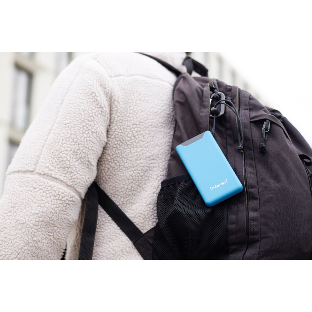 Intenso F10000 Power Bank 10000mAh 20W με Θύρα USB-A και Θύρα USB-C Quick Charge 3.0 Μπλε - Image 7