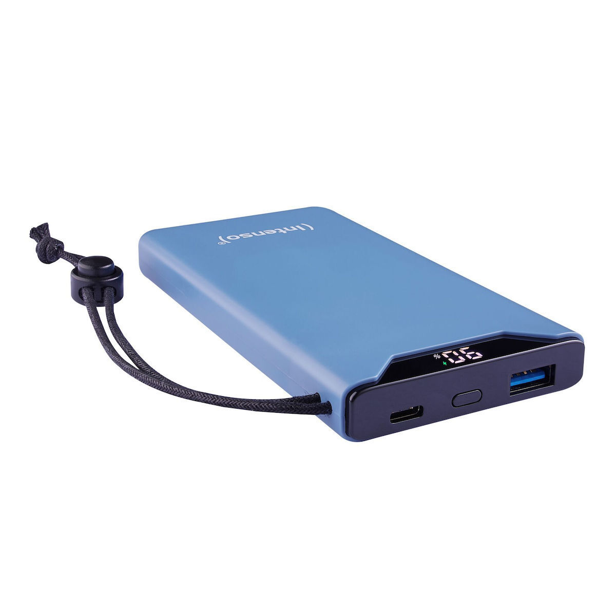 Intenso F10000 Power Bank 10000mAh 20W με Θύρα USB-A και Θύρα USB-C Quick Charge 3.0 Μπλε - Image 4