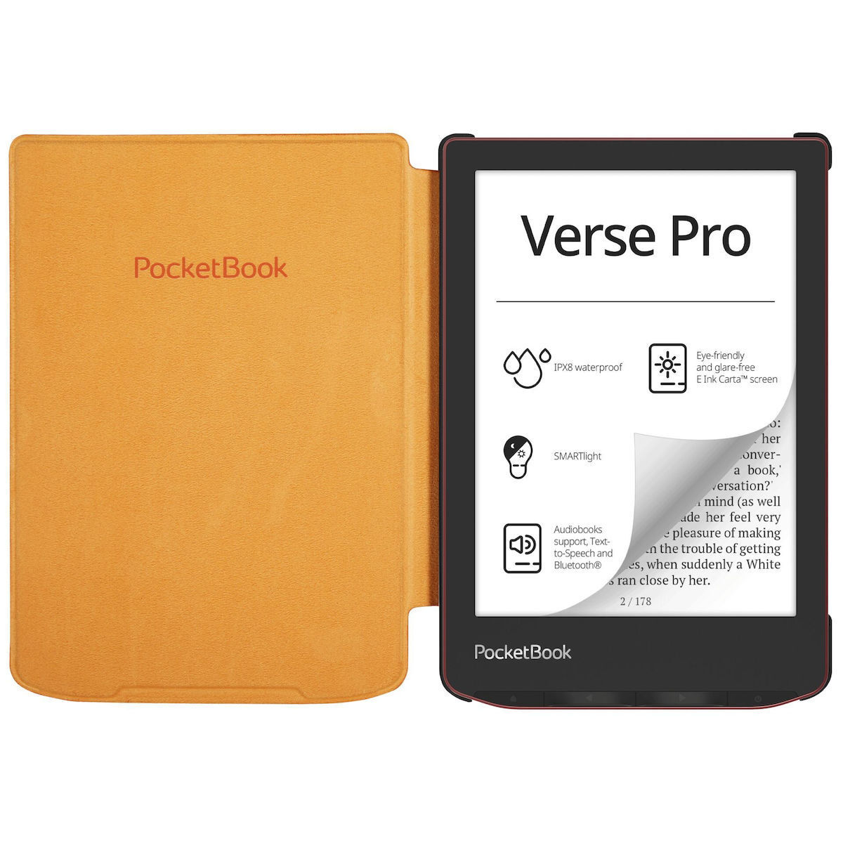 Pocketbook Shell Πορτοκαλί (Verse / Verse Pro) - Image 2