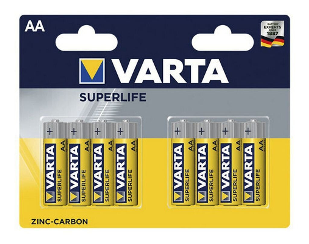 Varta Super Heavy Duty Μπαταρίες Zinc AA 1.5V 8τμχ