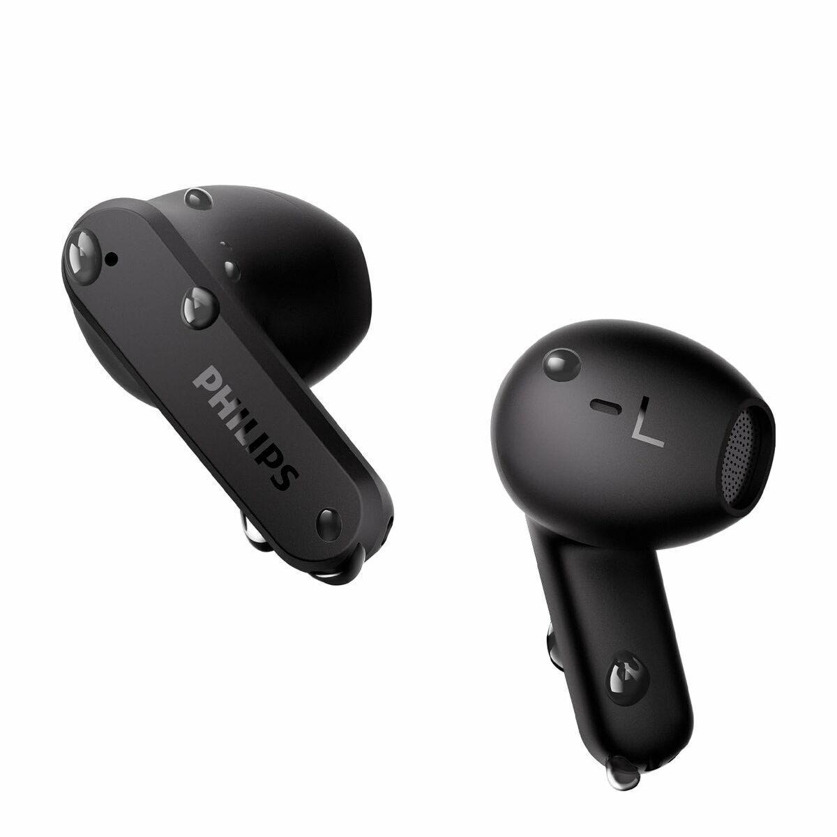 Philips TAT2139 Earbud Bluetooth Handsfree Ακουστικά με Αντοχή στον Ιδρώτα και Θήκη Φόρτισης Μαύρα - Image 2