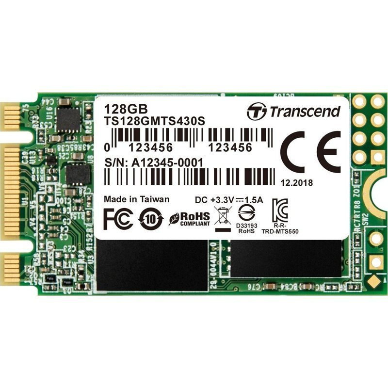 Transcend 430S SSD 128GB M.2 SATA III TS128GMTS430S - Image 4