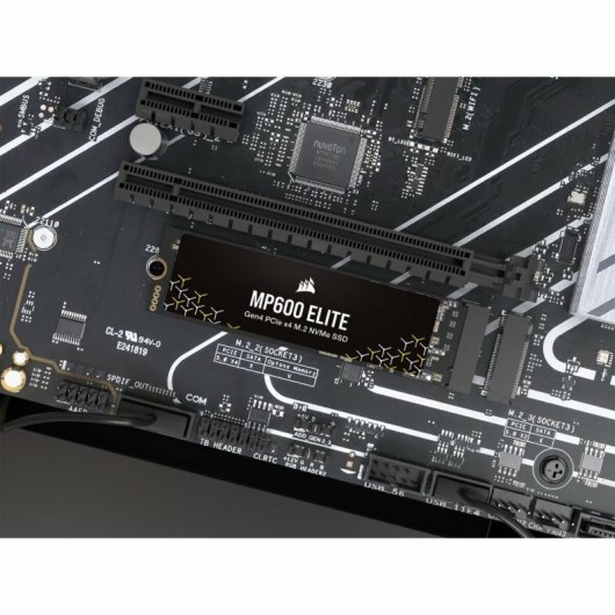 Corsair MP600 Elite SSD 1TB M.2 PCI Express 4.0 CSSD-F1000GBMP600ENH - Image 3