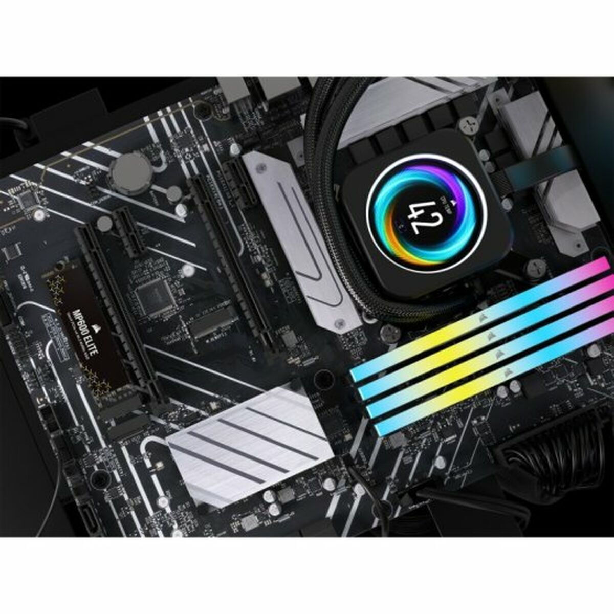 Corsair MP600 Elite SSD 1TB M.2 PCI Express 4.0 CSSD-F1000GBMP600ENH - Image 4