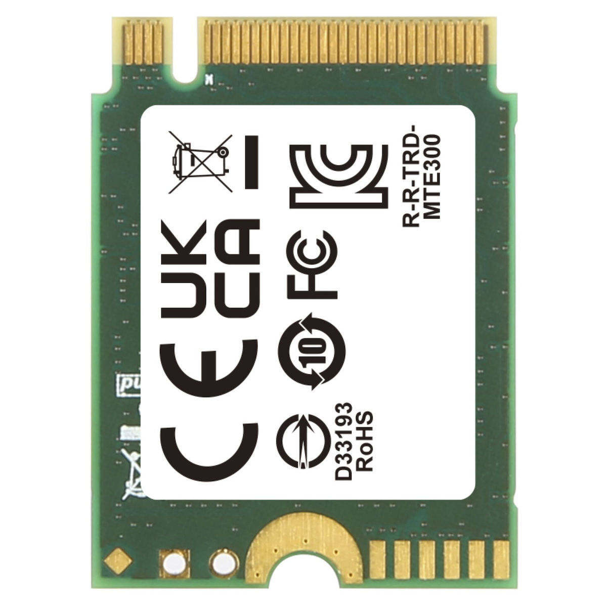Transcend SSD 512GB M.2 NVMe PCI Express 3.0 TS512GMTE300S - Image 3