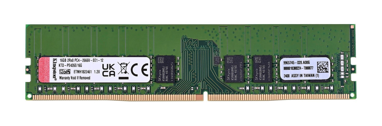 Kingston DDR4 με Module 1x16GB και Ταχύτητα 2666 για Server KTD-PE426E/16G - Image 3