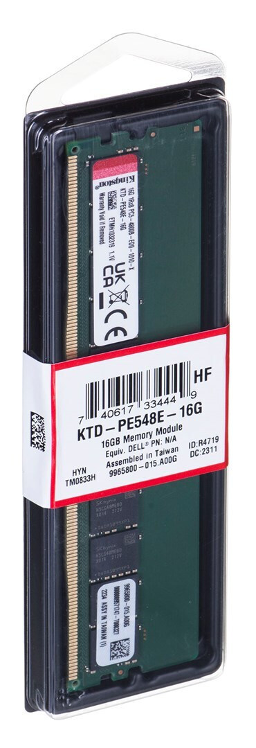 Kingston DDR5 με Module 1x16GB και Ταχύτητα 4800 για Server KTD-PE548E-16G - Image 3