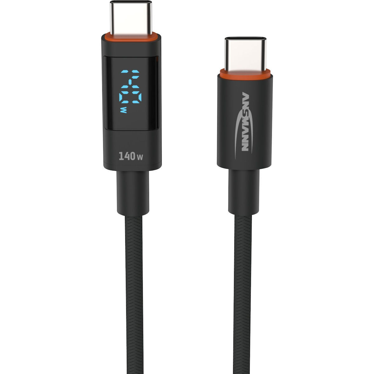 Ansmann USB 2.0 USB-C male - USB-C 140W 1.2m (1700-0176) - Image 3