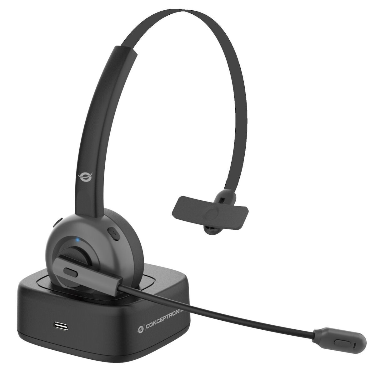 Conceptronic On Ear Multimedia Ακουστικά με μικροφωνο και σύνδεση Bluetooth