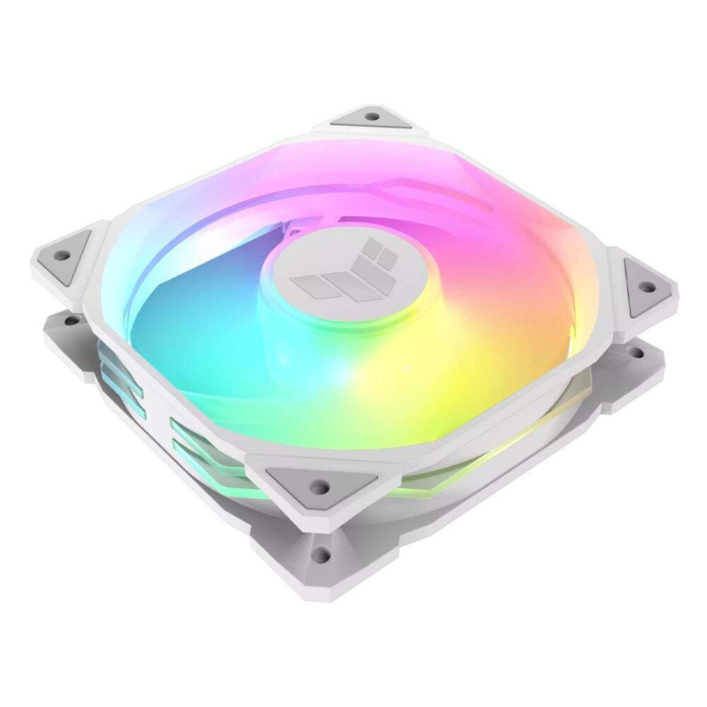 Asus TUF Gaming TR120 ARGB Case Fan με Σύνδεση 4-Pin PWM 3τμχ Λευκό - Image 5