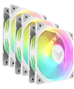 Alternative view of Asus TUF Gaming TR120 ARGB Case Fan με Σύνδεση 4-Pin PWM 3τμχ Λευκό