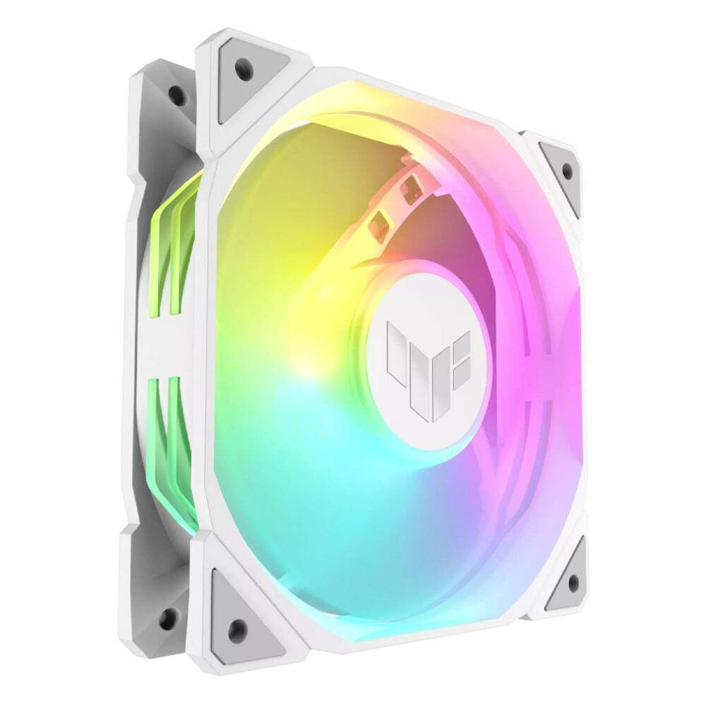Asus TUF Gaming TR120 ARGB Case Fan με Σύνδεση 4-Pin PWM 3τμχ Λευκό - Image 6