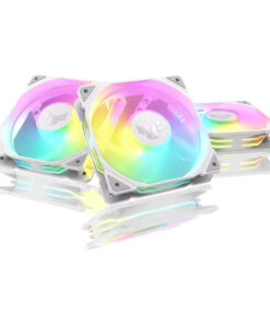 Asus TUF Gaming TR120 ARGB Case Fan με Σύνδεση 4-Pin PWM 3τμχ Λευκό