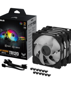 Alternative view of Asus TUF Gaming TR120 ARGB Case Fan με Σύνδεση 4-Pin PWM 3τμχ